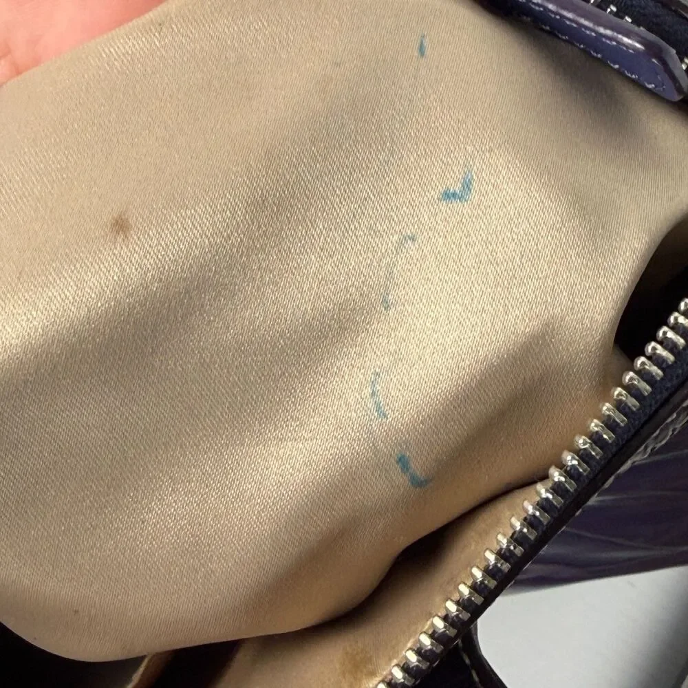 Coach structured satchel